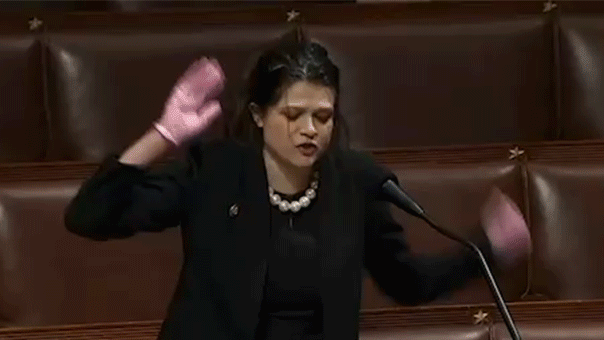 dem-senate-hopeful’s-pink-gloved-meltdown-resurfaces-after-viral-pep-talk-ignited-mockery